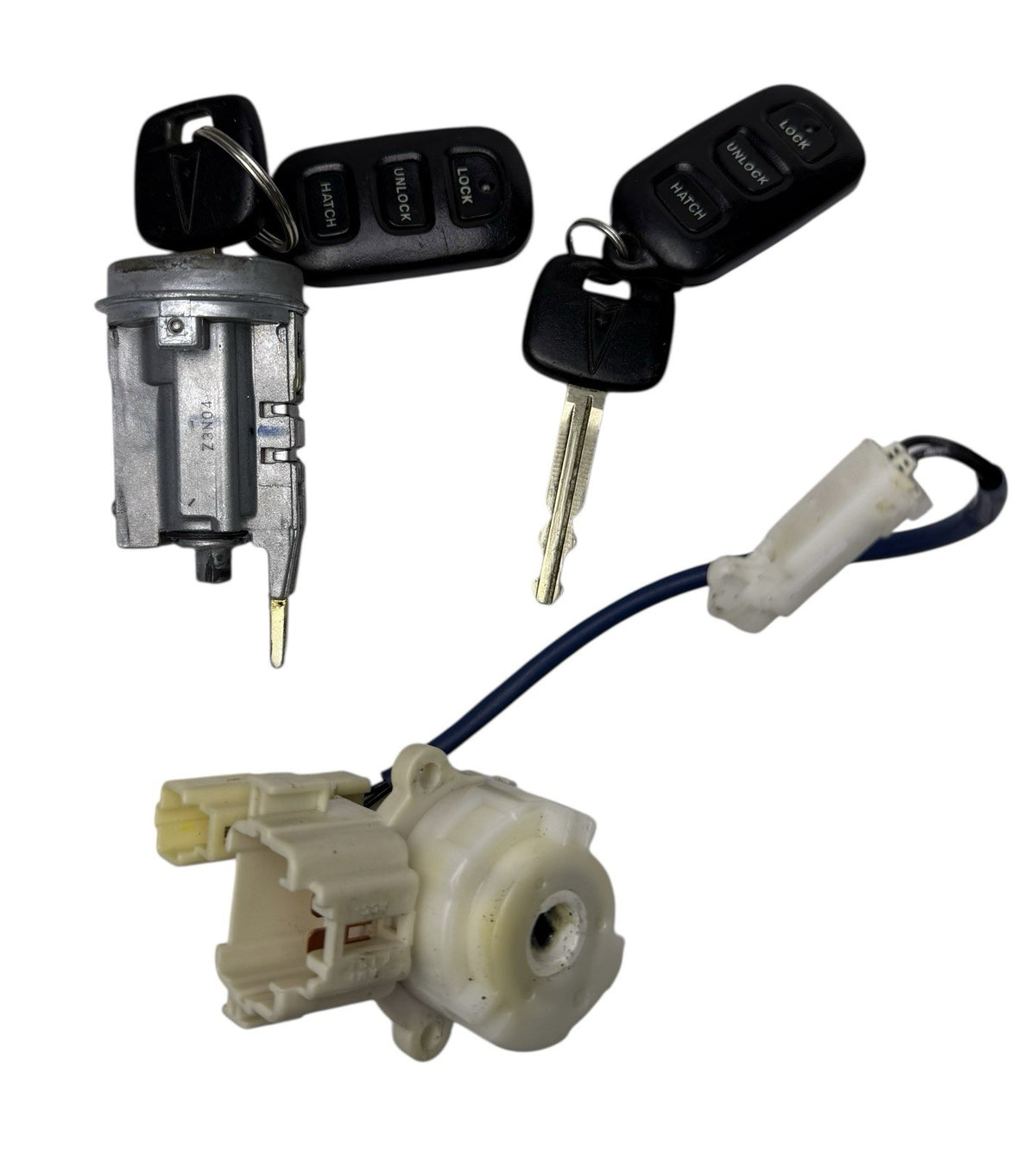 Vibe Ignition Lock Cylinder w/ Immobilizer Ring 2 Keys 2 F for 2003-2008 Pontiac — photo 7