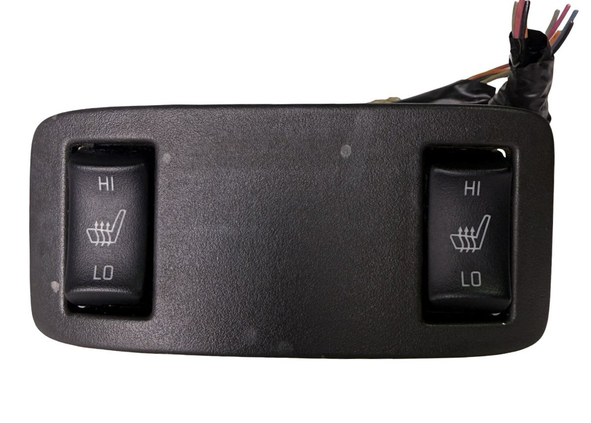 OEM 2000-2005 Chevrolet Monte Carlo Heated Seat Switch Buttons w/ Panel — Part# 10285510