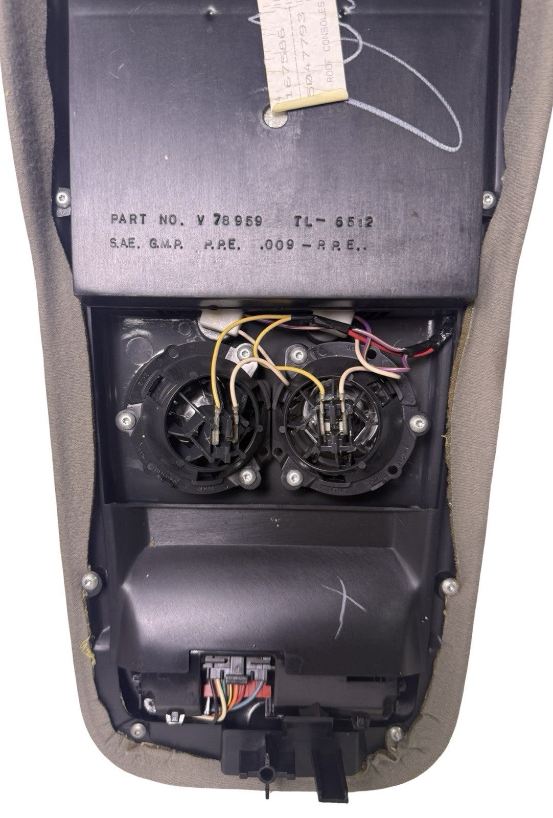 Safari Overhead Console Map Light Pewter 2167586 15047793 for 1996-2005 Chevrolet Astro — photo 10