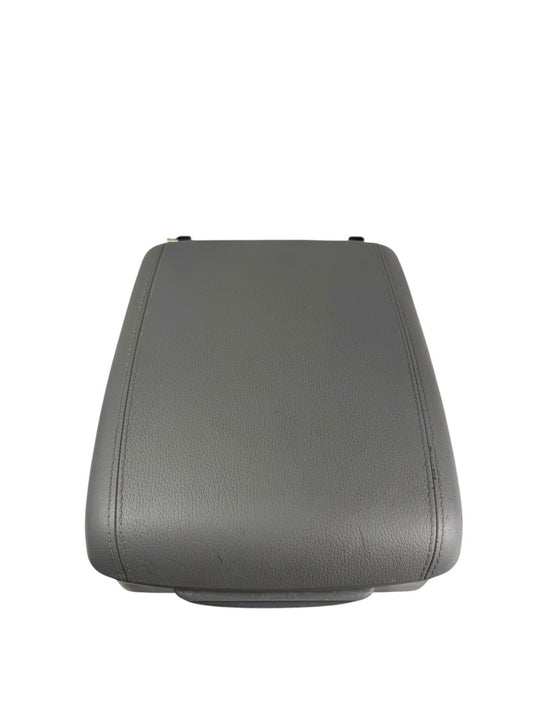 OEM 03-10 Porsche Cayenne Center Console Lid Arm Rest Gray