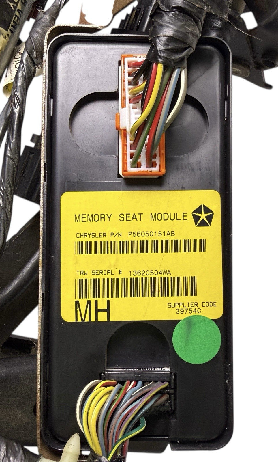 WJ Driver Power Seat Track w/ Memory Module 5012693AA for 1999-2004 Jeep Grand Cherokee — 5012693AA