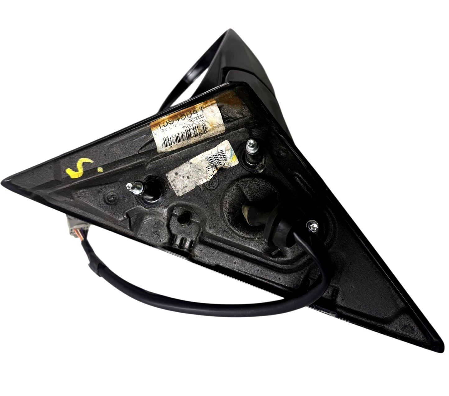 OEM 06-08 DTS Lucerne Passenger Mirror Black 7-Dot Signal 25823068 / 15945041