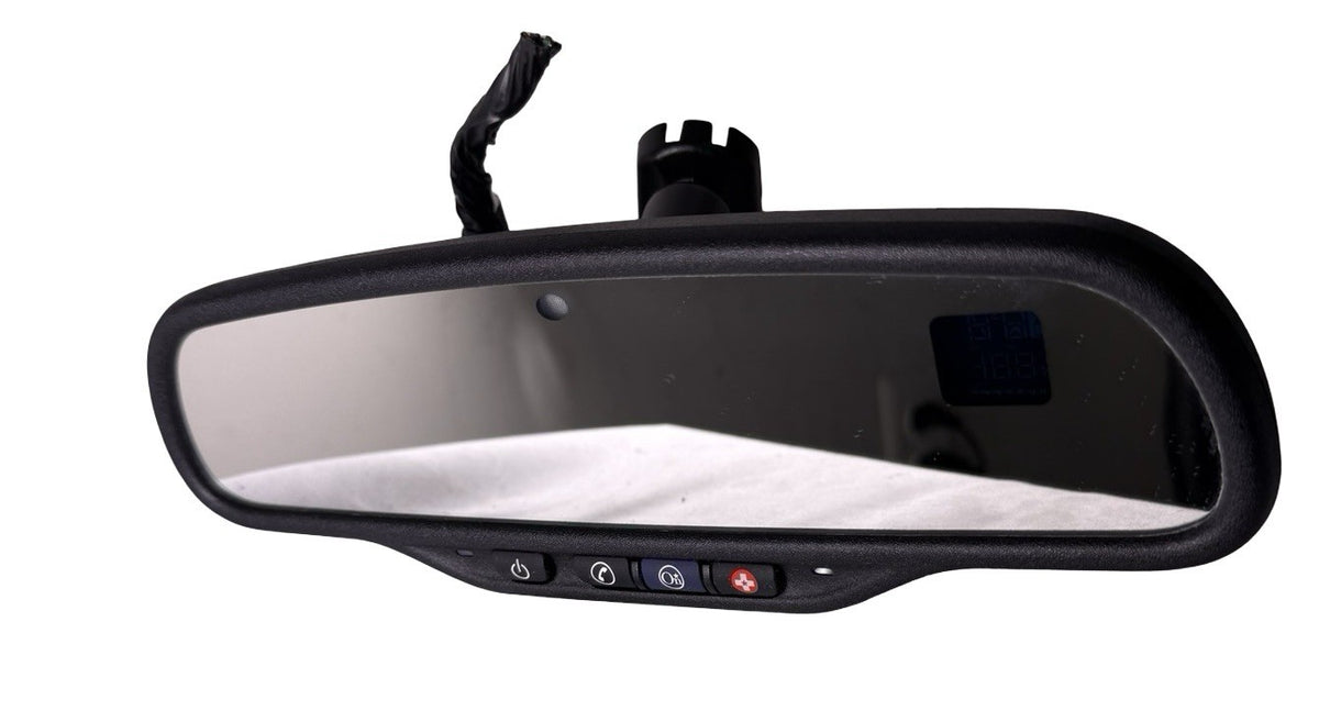 GM Sierra Tahoe Yukon Rearview Mirror 15269045 Auto Dimming for 2007-2012 Chevrolet Silverado — photo 3