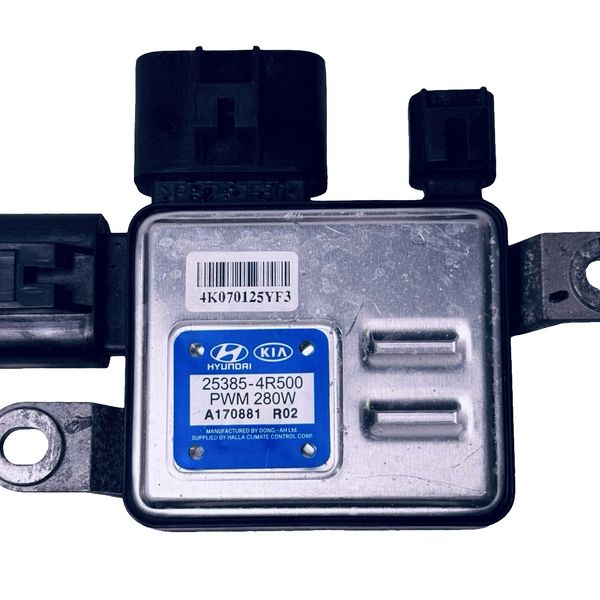 2011-2015 Hyundai Sonata Hybrid Radiator Cooling Control Module 25385 4R500 253854R500 OEM