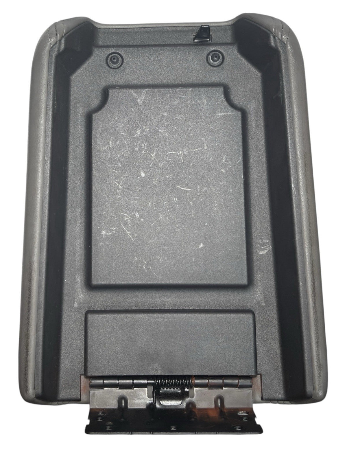 Chevrolet Buick Traverse Enclave Console Lid Armrest Gray Leather Hinge Latch 25912854 for 2007-2017 GMC Acadia — photo 7