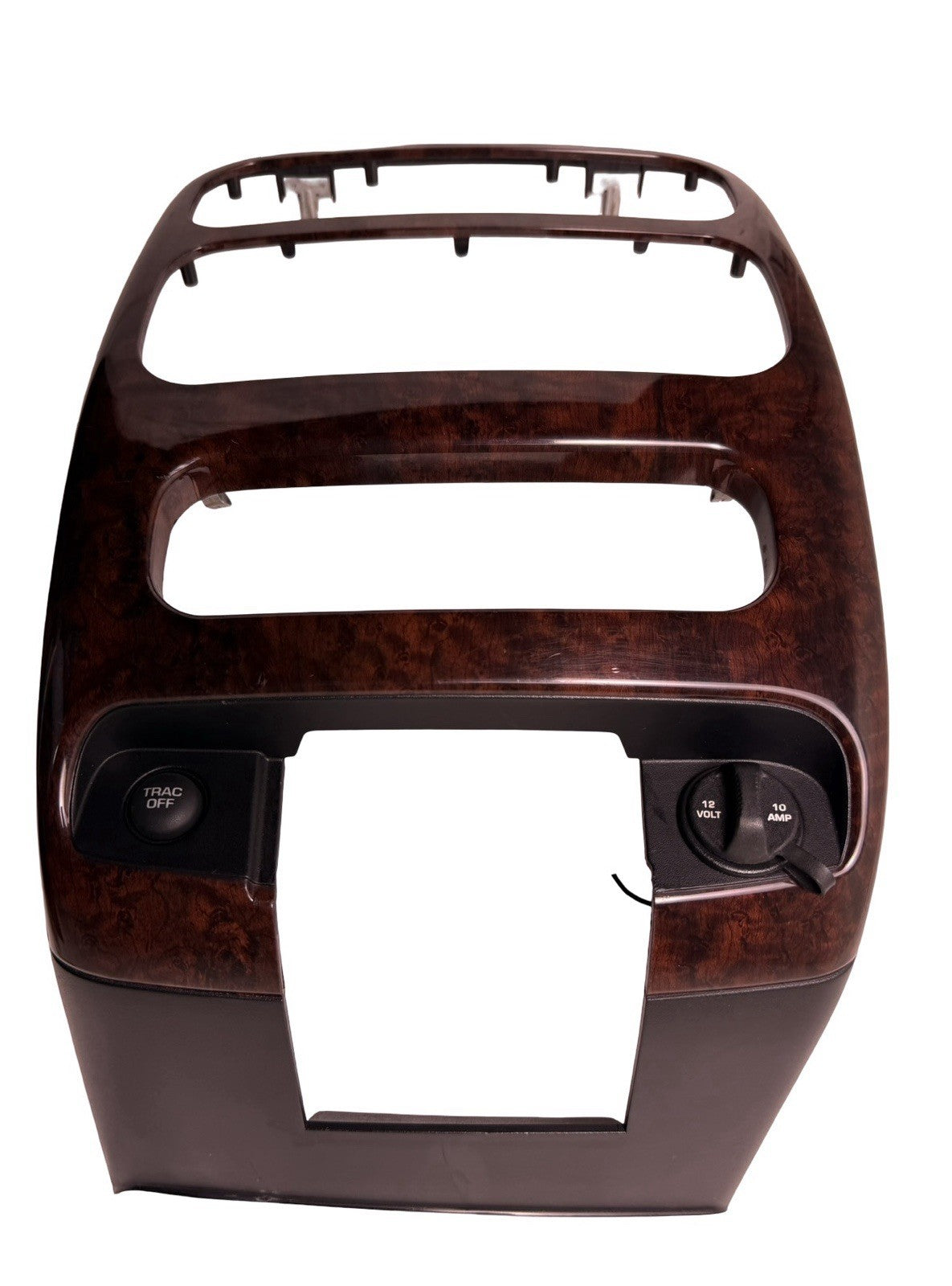 Concorde Center Dash Radio Climate Bezel Wood Grain for 2001-2004 Chrysler — photo 10