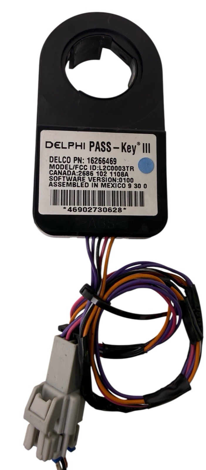 OEM 2000-2007 GM PASS-Key III Immobilizer Module 16266469 Buick Cadillac Pontiac