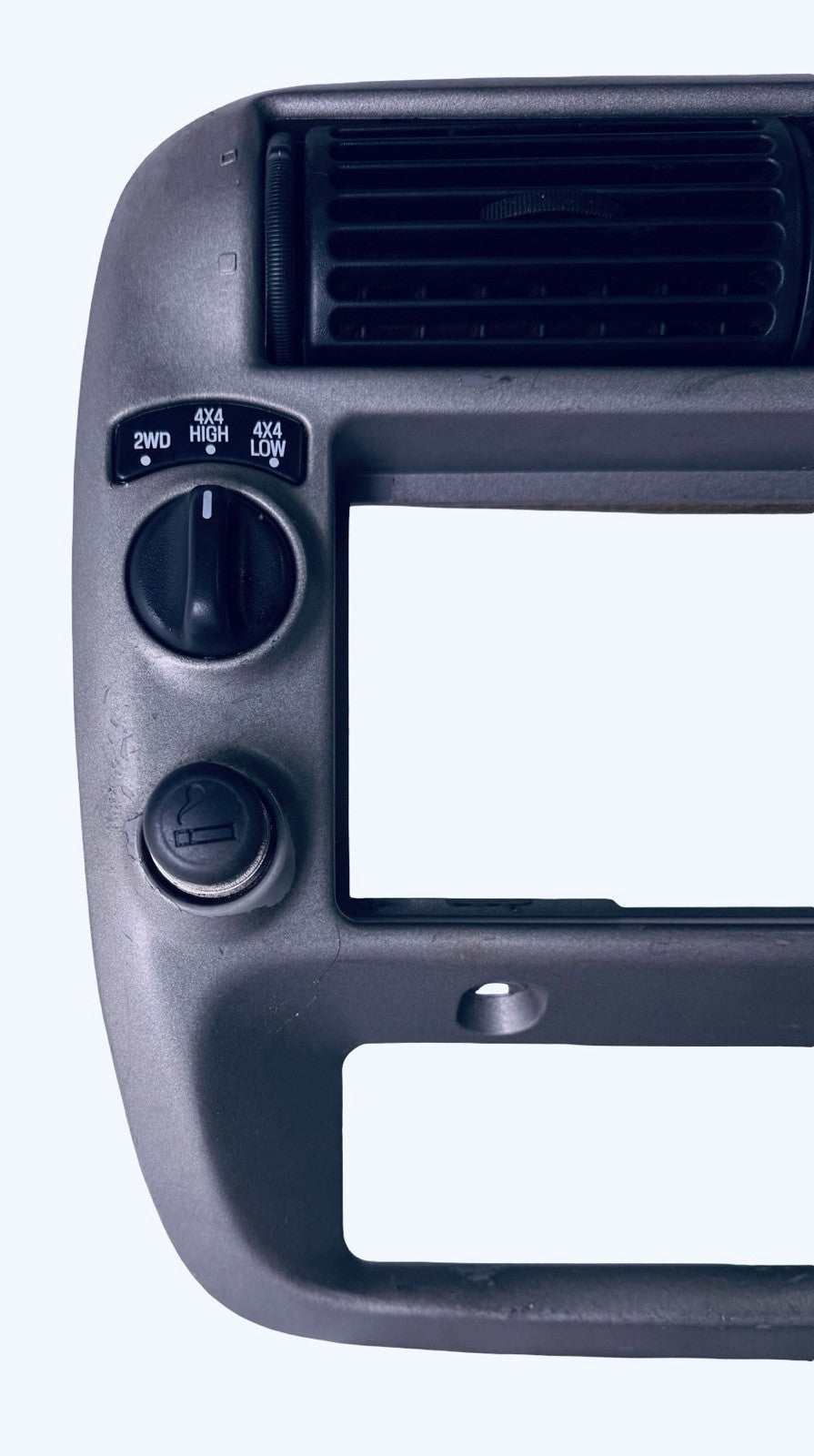 Ranger / Mountaineer Center Dash Radio Bezel – Silver for 1995-2004 Ford Explorer — photo 4