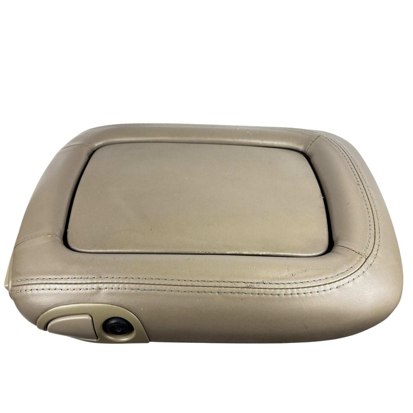 OEM 01-02 Yukon Escalade Shale Leather Armrest Lid Console Cover