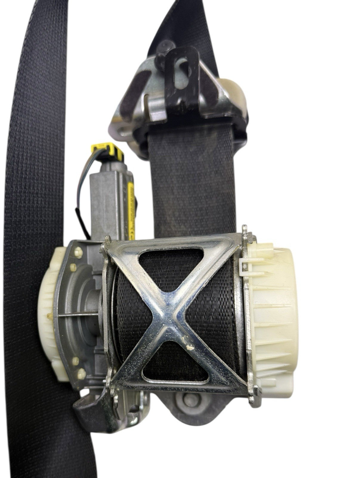 OEM 2014-2019 Ford Fiesta Driver Left Seat Belt Retractor Black Assembly