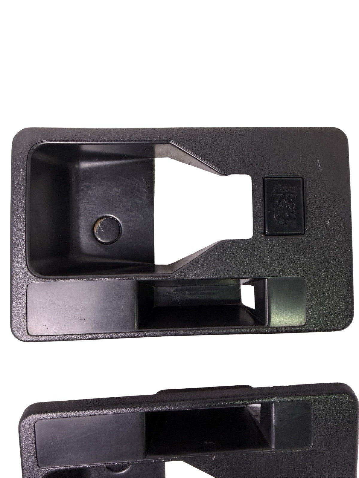 Door Handle Lock Trim Bezel Inserts Pair 20330569/68 for 1984-1988 Pontiac Fiero — photo 7