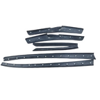 Upper Roof Trim Molding Set Black w/ DC Clips 68289833AC for 2007-2012 Dodge Caliber — 68289833AC