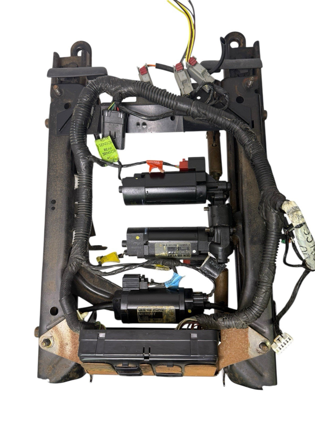 OEM 1999-2004 Jeep Grand Cherokee WJ Driver Power Seat Track w/ Memory Module 5012693AA — Part# 5012693AA