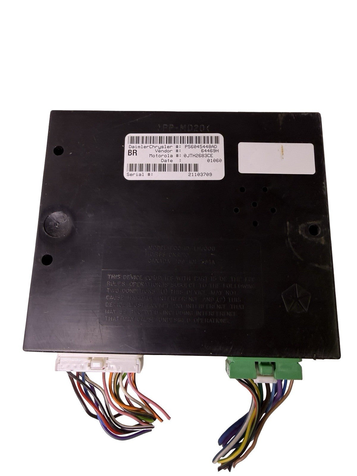 Ram CTM Body / Chassis Alarm Control Timing Module 56045448AD for 2000-2001 Dodge — photo 6