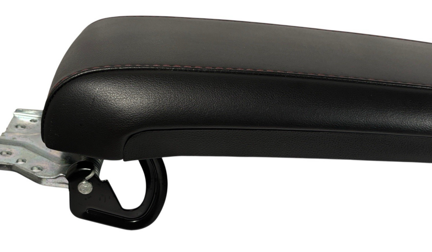 OEM 10–17 Chevy Equinox Terrain Center Console Armrest Black Red Stitching