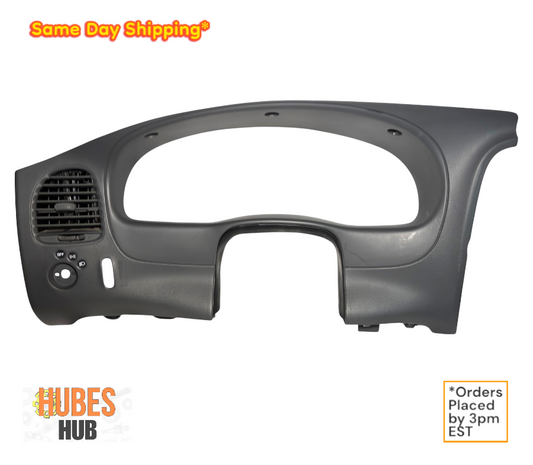 95–06 Ranger Explorer Dash Bezel Gray OEM Cluster Trim w/ Column Surround