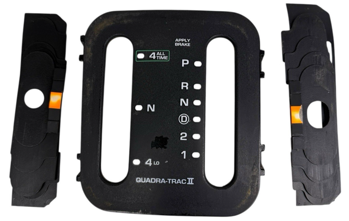 OEM 99-04 Grand Cherokee Selec-Trac Shifter Bezel Set Complete