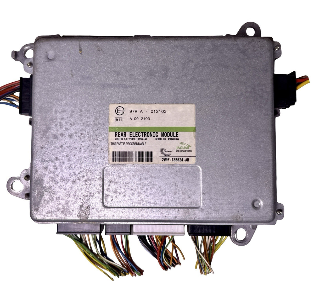 XJR Rear Body Control Module BCM 2W9F 13B524 AH 2W9F13B524AH for 2004-2009 Jaguar XJ8 — 2W9F‑13B524‑AH