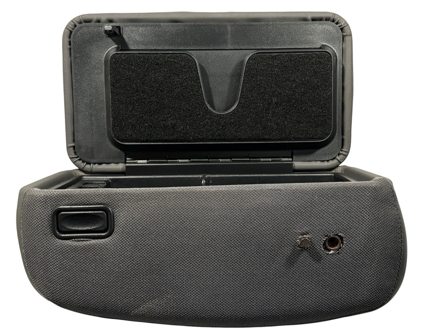 OEM 98–04 Ford Ranger Gray Center Console Armrest w/ Lid + Bracket Covers