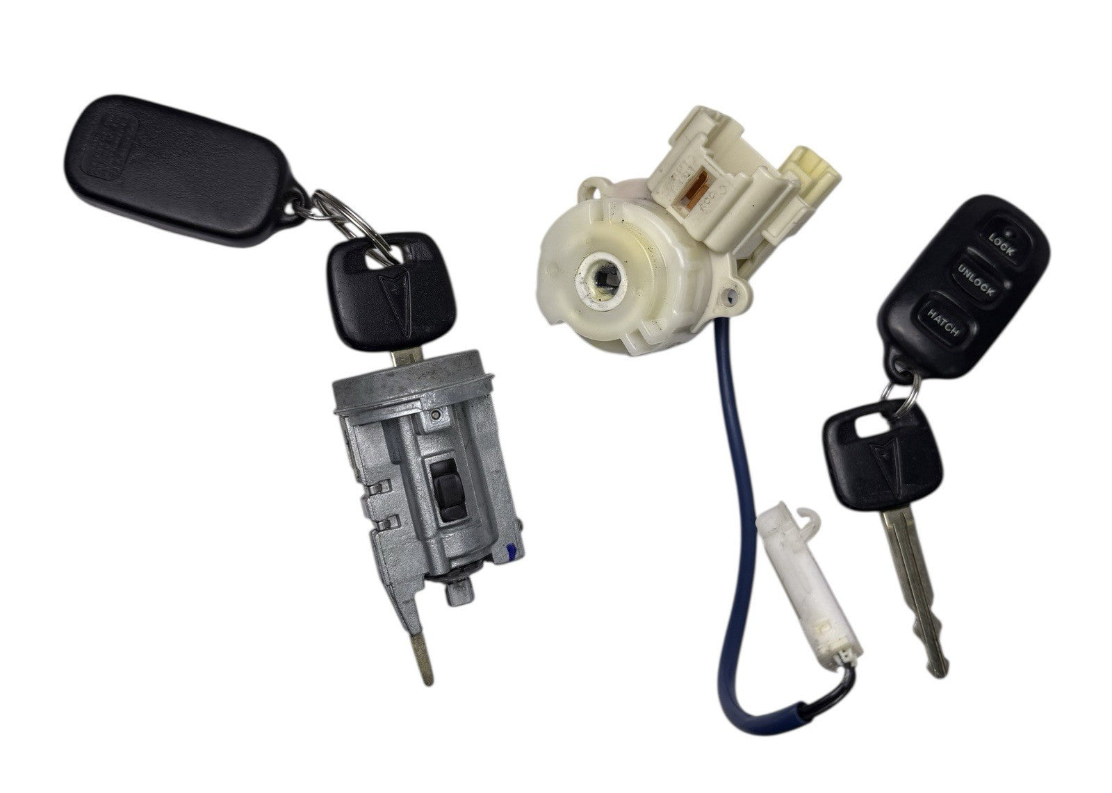 Vibe Ignition Lock Cylinder w/ Immobilizer Ring 2 Keys 2 F for 2003-2008 Pontiac — 88970705