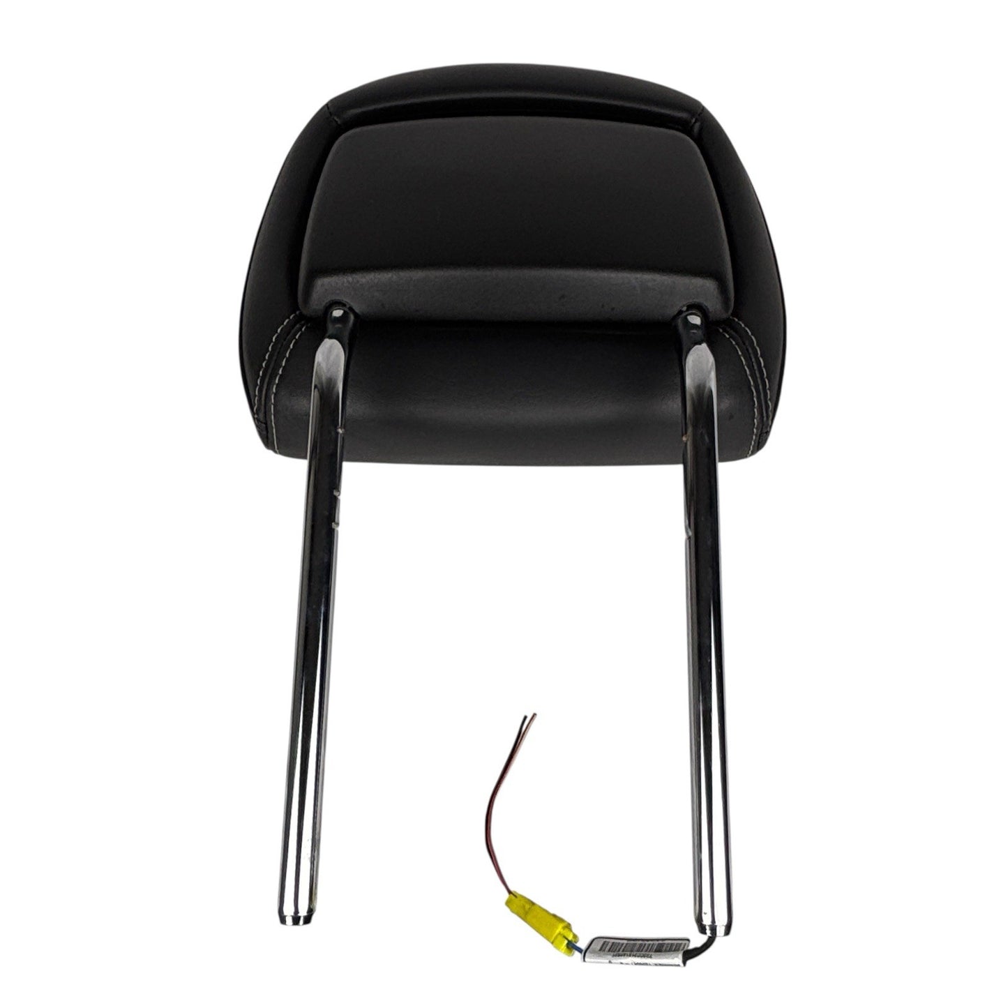 OEM 07–14 Sebring / 200 Avenger Black Leather AHR Headrest White Stitch JS41