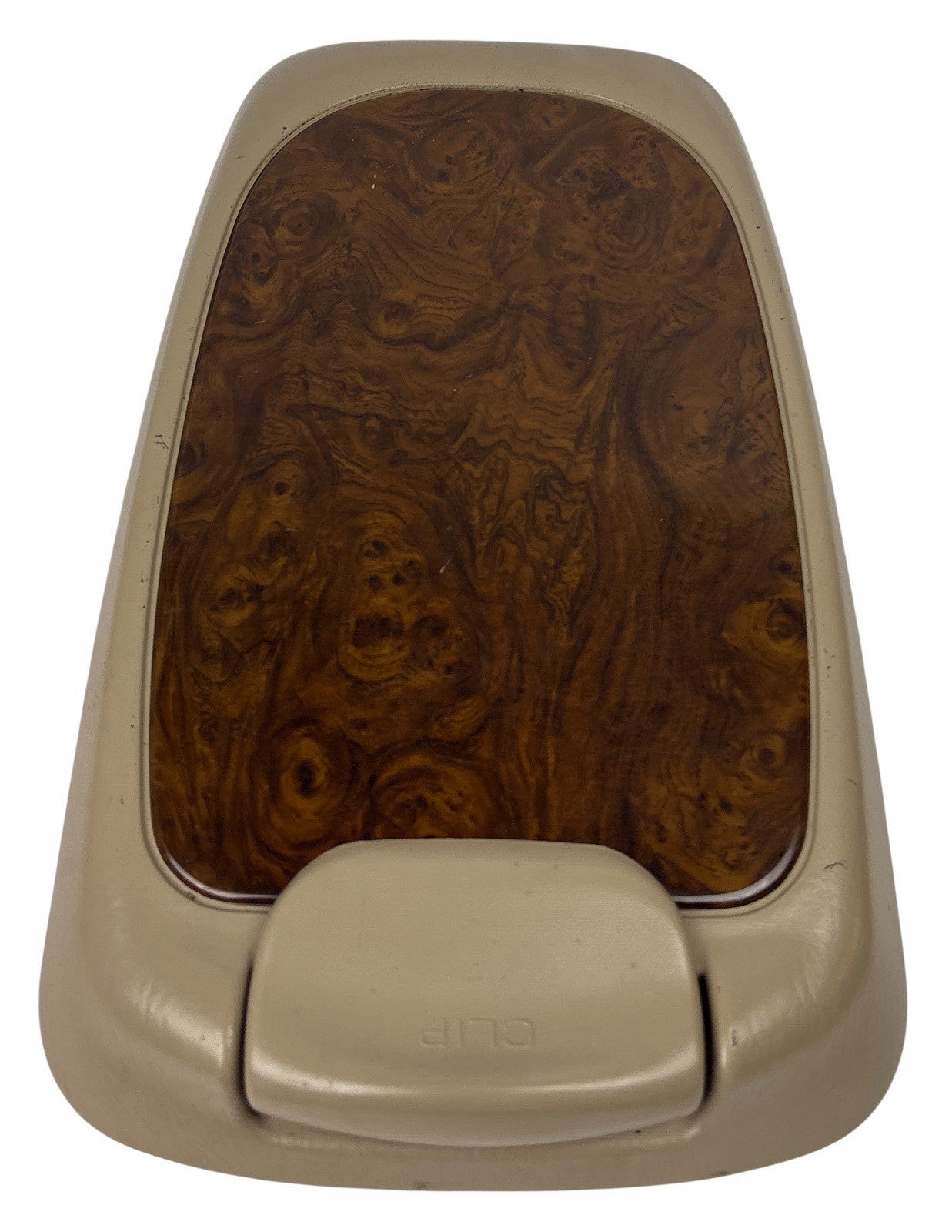 OEM 99-07 Ford Excursion F250 F350 Brown Tan Wood Console Lid