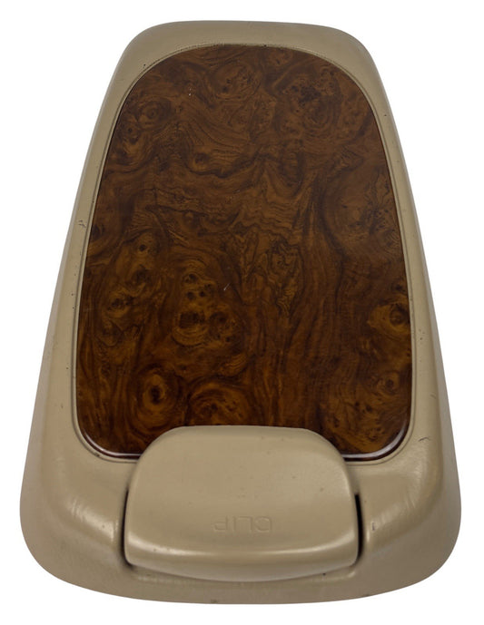 OEM 99-07 Ford Excursion F250 F350 Brown Tan Wood Console Lid