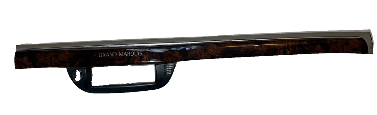 OEM 1998-2011 Mercury Grand Marquis Center Dash Interior Trim Bezel Woodgrain — Part# 4W33-5404268-AA3BJ4
