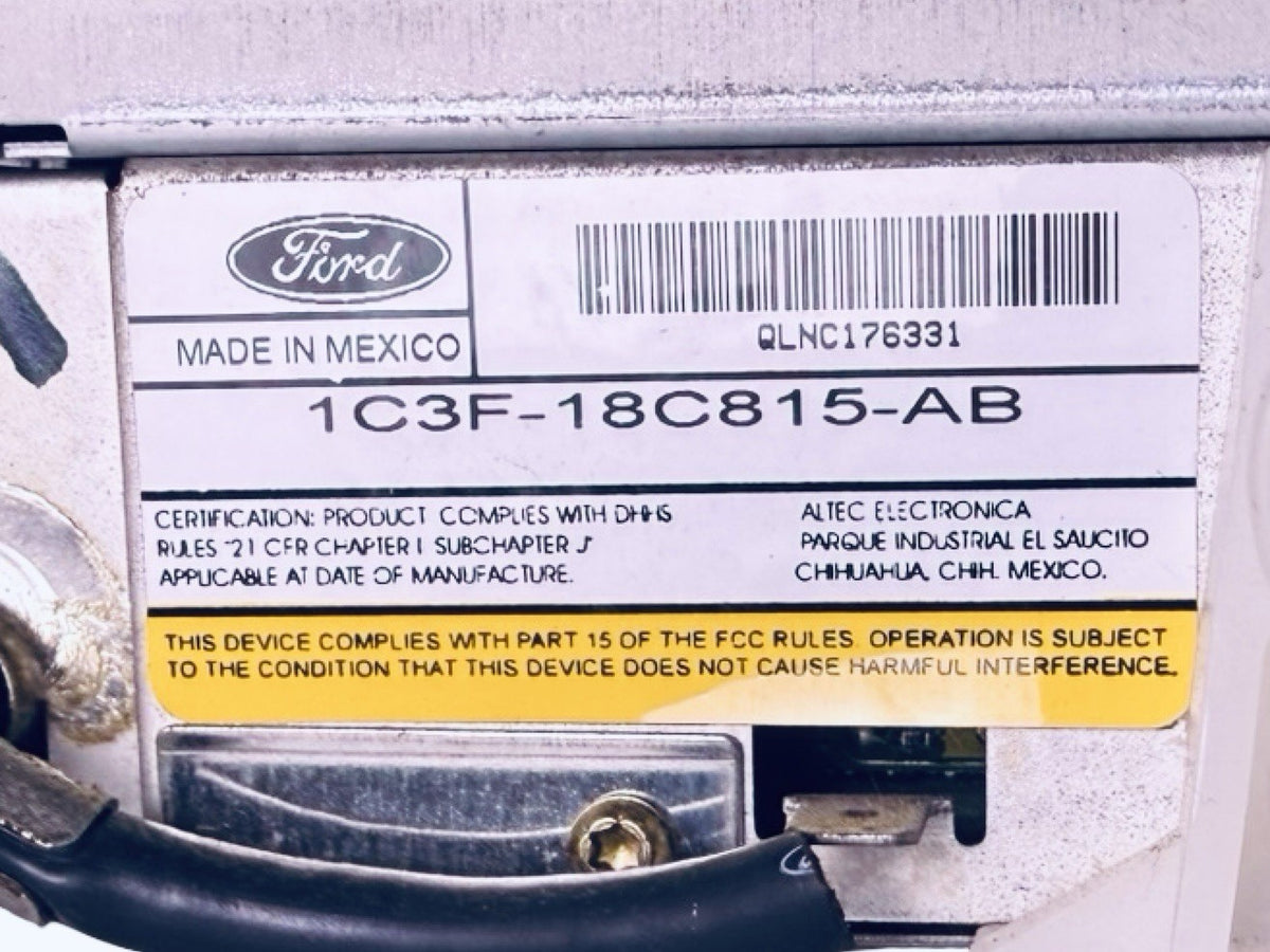 2000-2005 Ford AM FM 6 Disc CD Player Radio 1C3F-18C815-AB Tested OEM