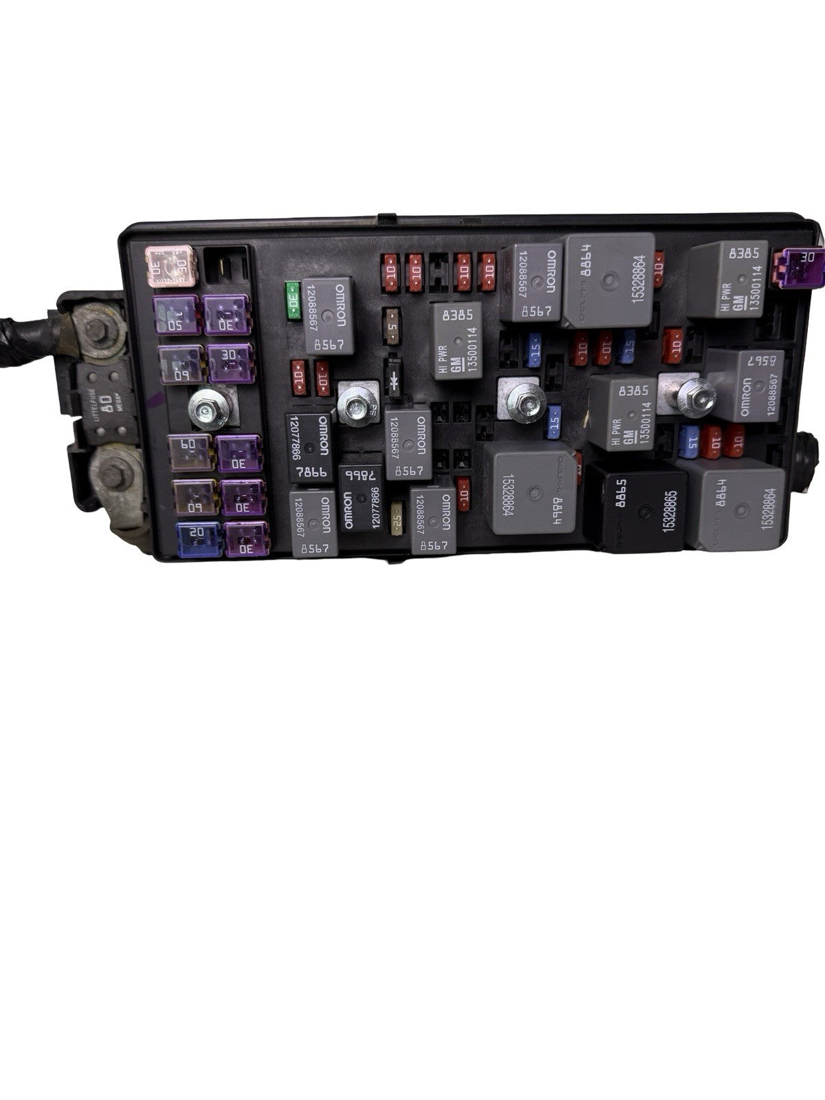 OEM 2009-2012 Chevrolet Malibu Under Hood Fuse Box Junction Block Assembly 20846872 — Part# 20846872