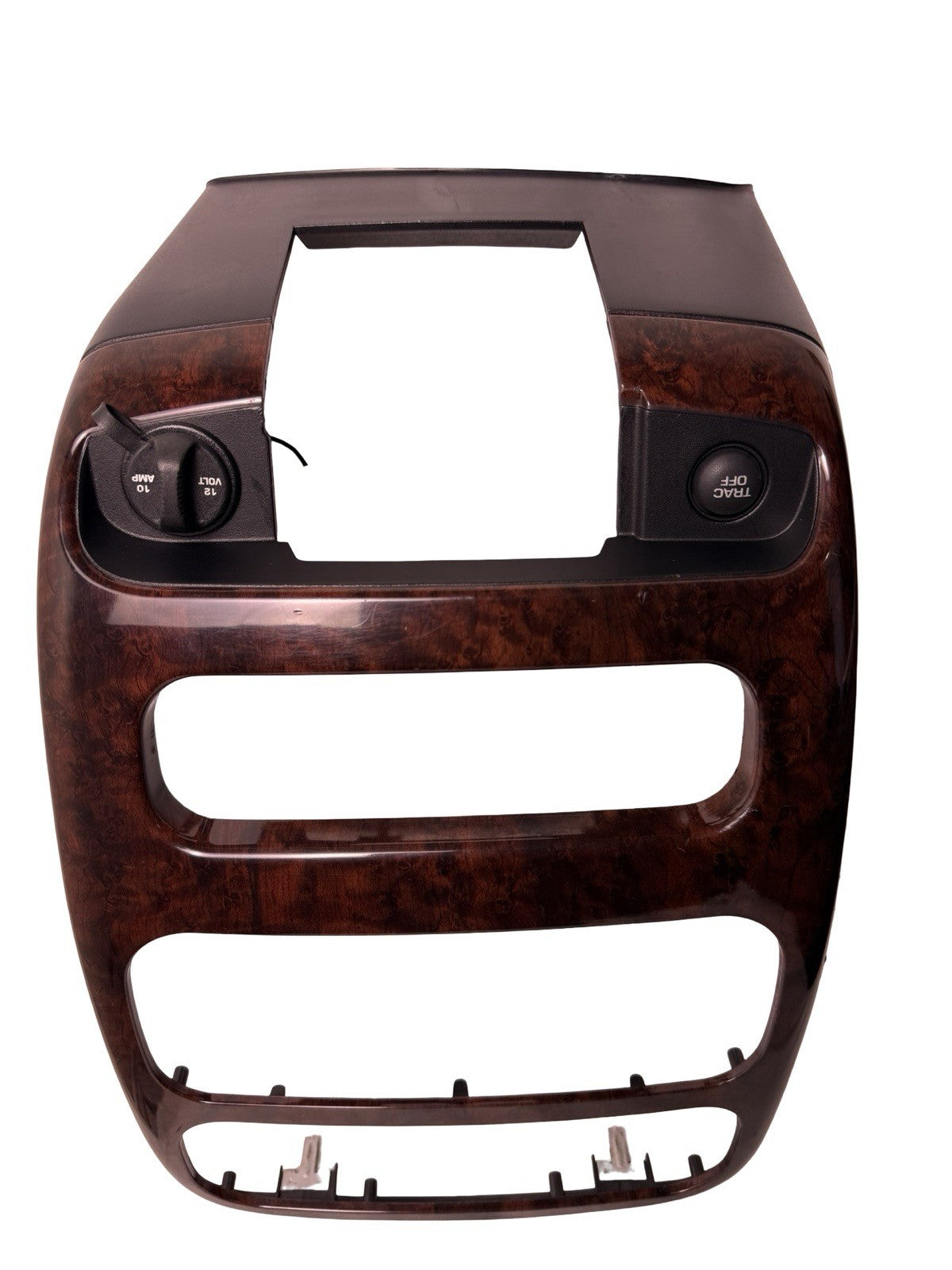 Concorde Center Dash Radio Climate Bezel Wood Grain for 2001-2004 Chrysler — photo 4