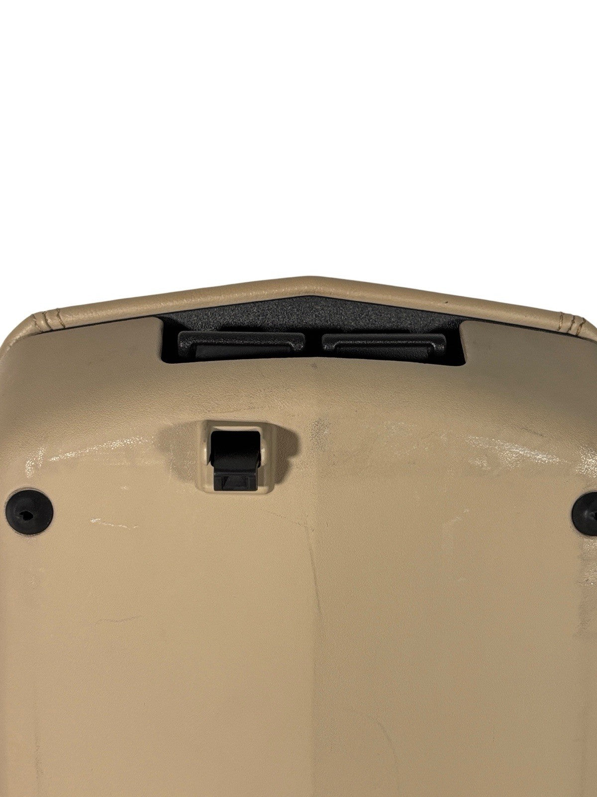 ✅ OEM 2008–2013 Cadillac CTS Center Console Lid Armrest – Tan w/ Storage Box