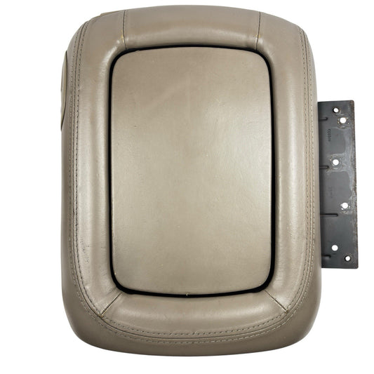 OEM 01-02 Yukon Escalade Shale Leather Armrest Lid Console Cover