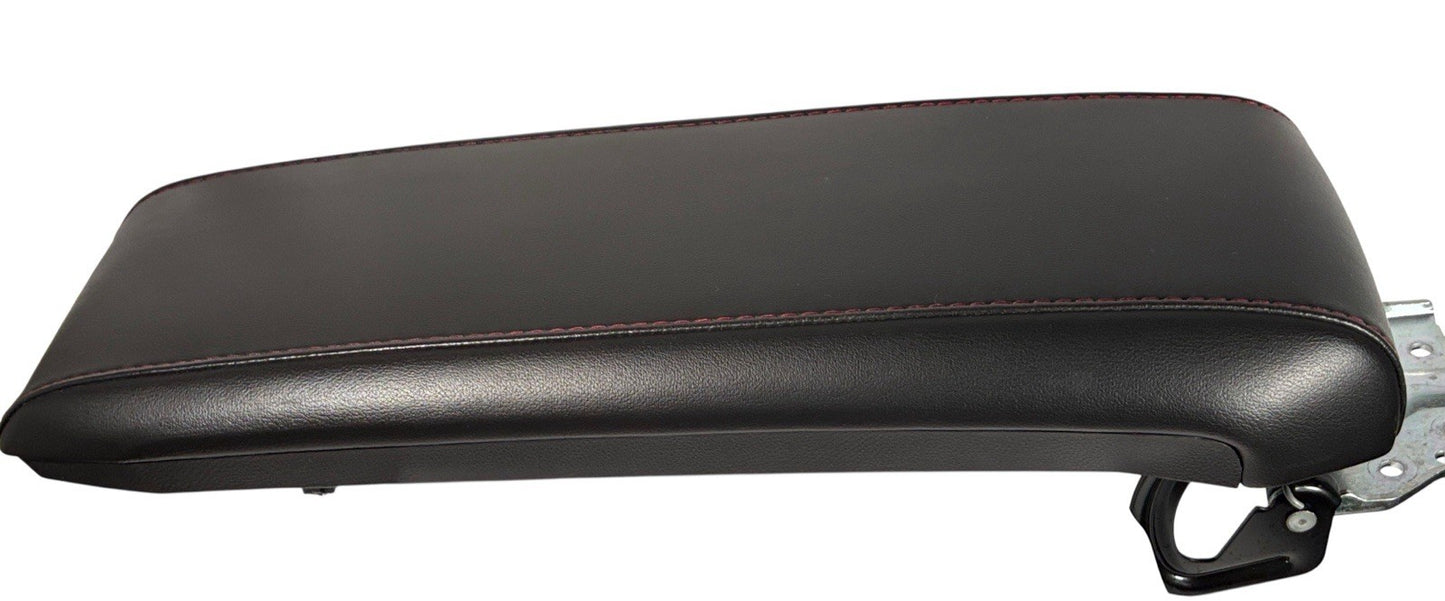 OEM 10–17 Chevy Equinox Terrain Center Console Armrest Black Red Stitching