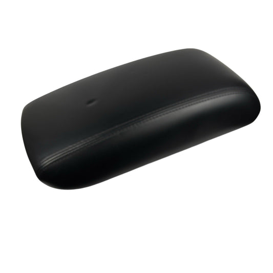 2011–2021 Grand Cherokee Durango Console Lid Black Leather – Dimpled OEM