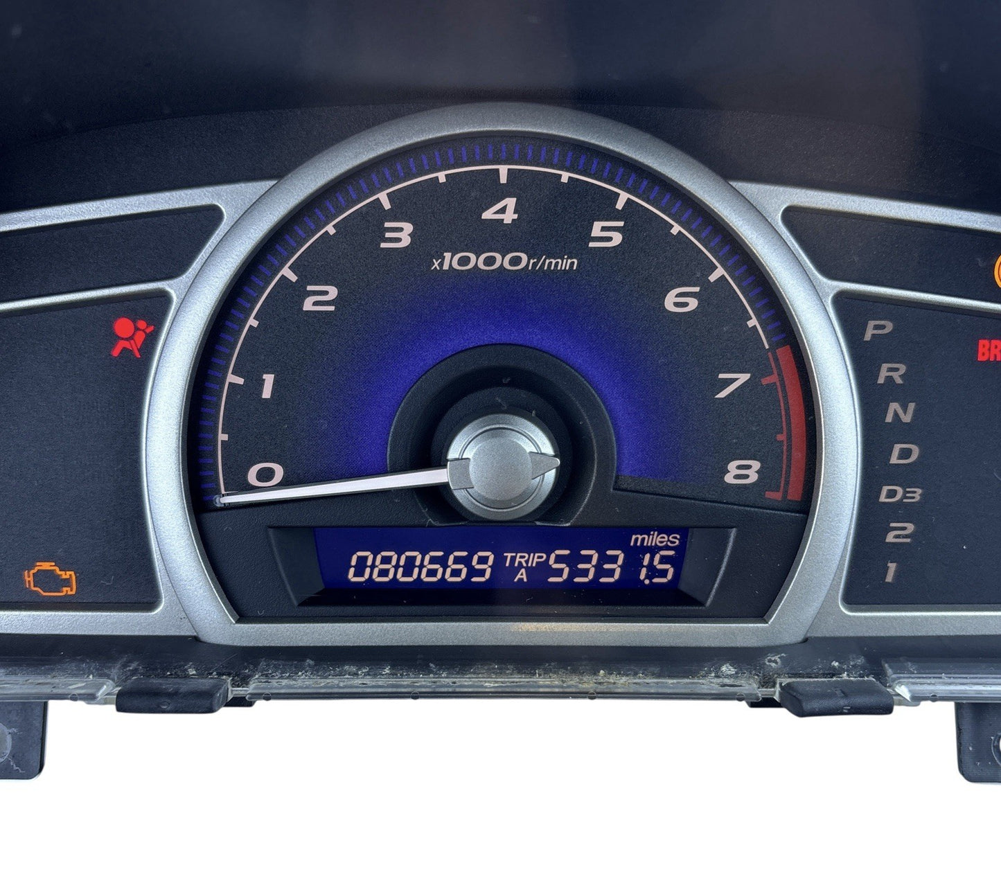06–11 Honda Civic Instrument Cluster 80669 Miles OEM Gauge Speedometer Dash