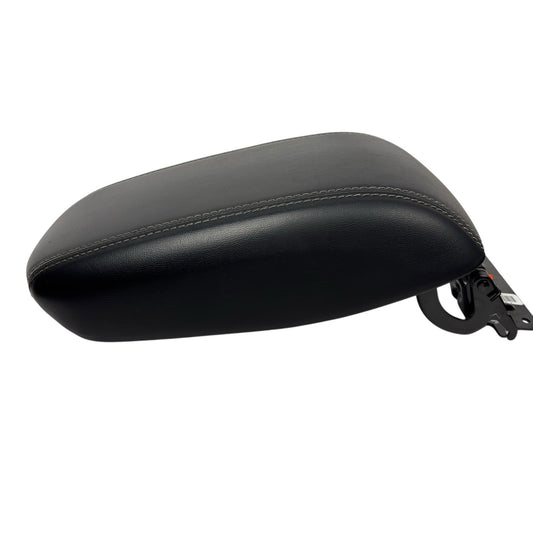 OEM 13-16 Dodge Dart Black Leather Sliding Armrest Cover Console Lid