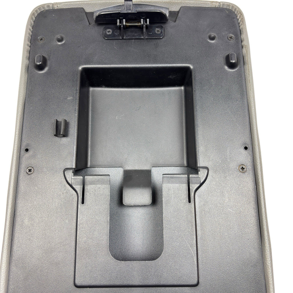 OEM 2003-2006 Ford Expedition Center Console Lid/Armrest Gray Leather