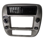 Dashboard Radio Heater Bezel w/ 4x4, Fog Lights & Lighter 1L5Z-10044D70-BA-SVR for 1995-2004 Ford Ranger — photo 4