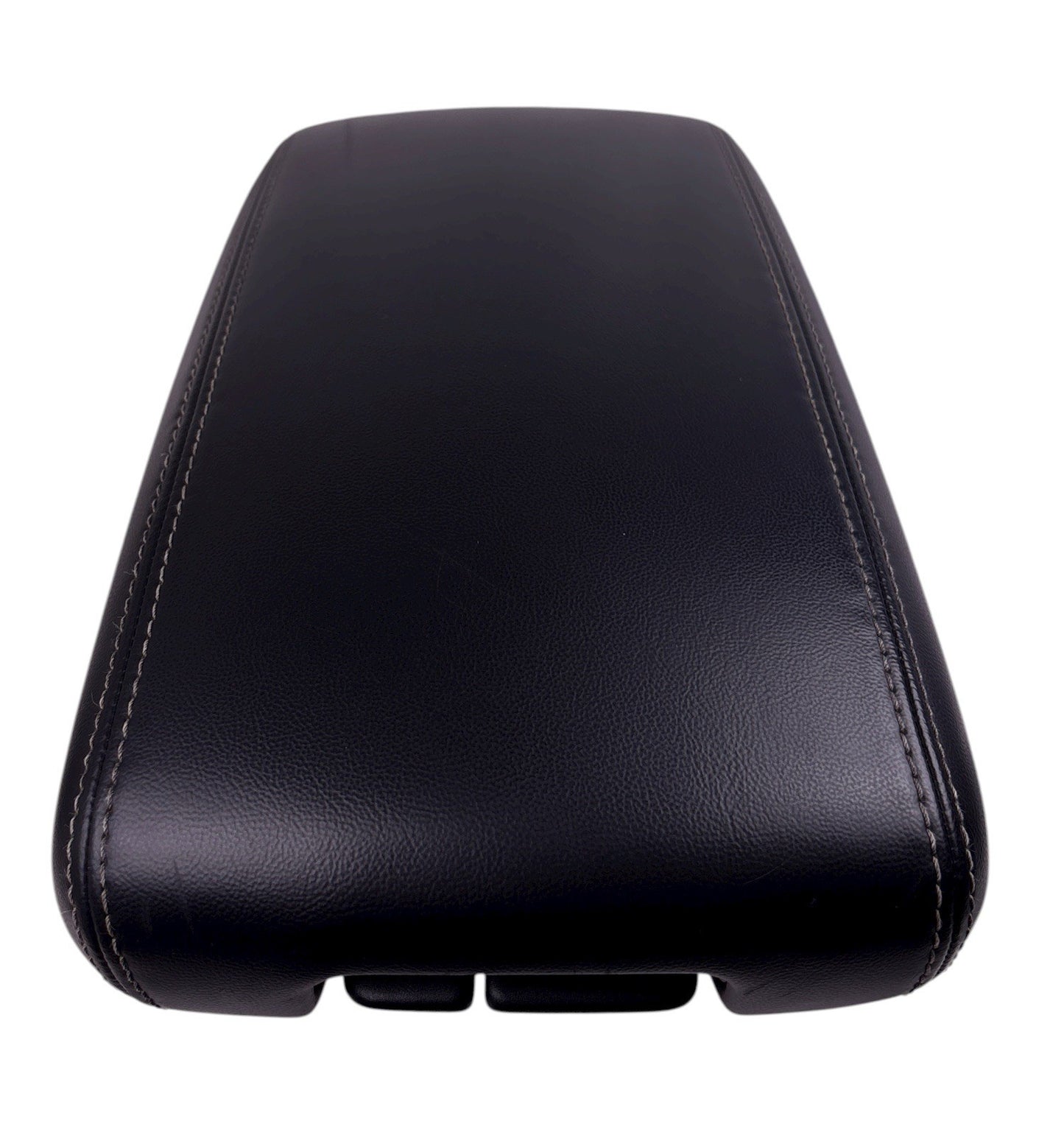 OEM 11–21 Grand Cherokee / Durango Black Leather w/ White Stitching Console Lid