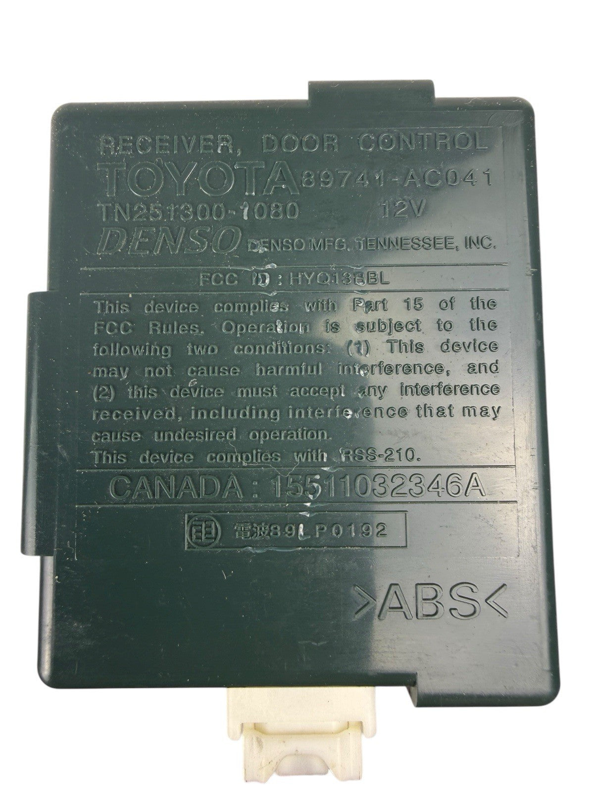 OEM 00-04 Toyota Avalon DCR Keyless Receiver 89741-AC041