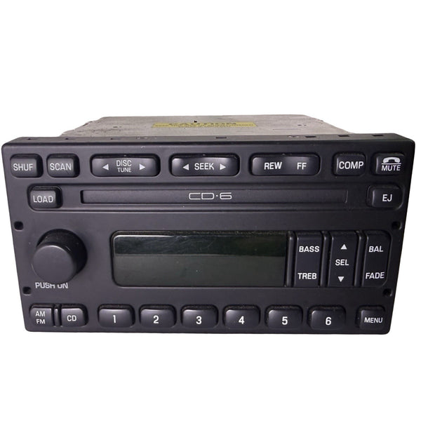 2000‑2005 Ford AM FM 6 Disc CD Player Radio OEM 1C3F‑18C815‑AB Tested OEM