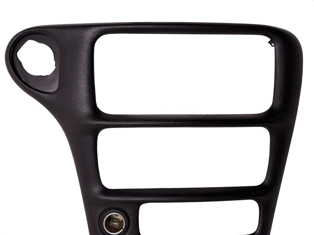 Dash Radio Climate Control Bezel Trim Panel Black 22614434 for 1997-2005 Chevrolet Malibu — photo 4