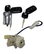 OEM 2003-2008 Pontiac Vibe Ignition Lock Cylinder w/ Immobilizer Ring 2 Keys 2 F — Part# 88970705