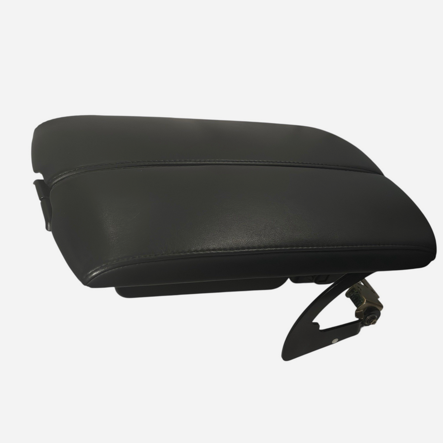 06–10 Infiniti M35 M45 Sliding Console Armrest Lid Black Leather OEM