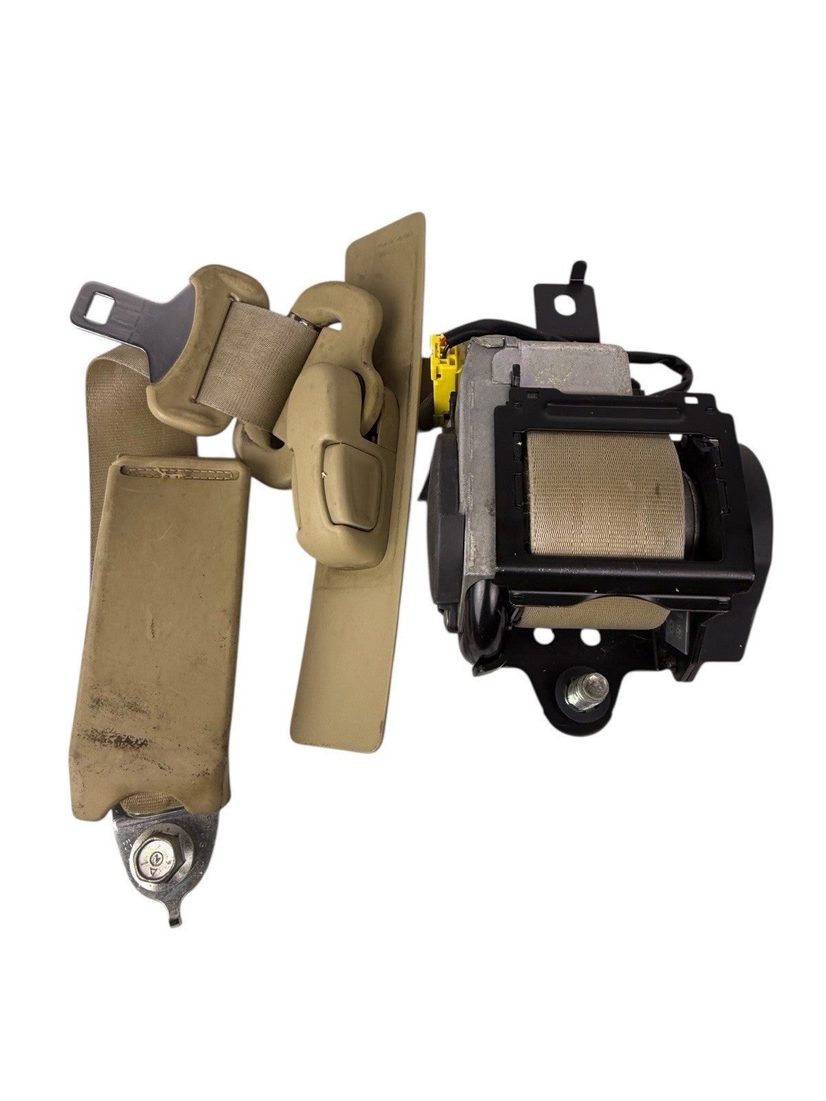 OEM 2007–2011 Honda CR‑V Front Left Driver Seat Belt Retractor TAN