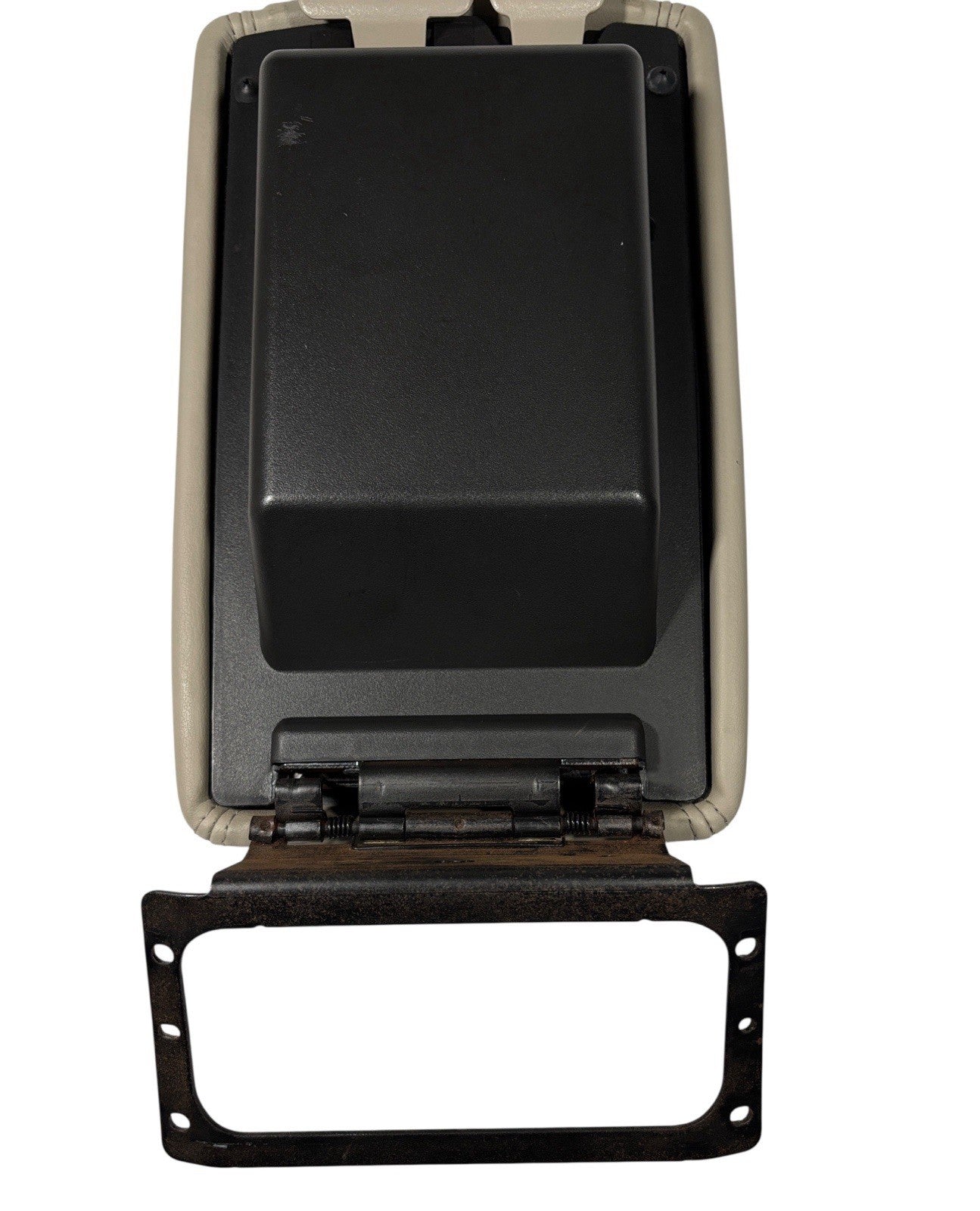 OEM 06–11 Cadillac DTS Shale Leather Console Lid Armrest w/ Hinge