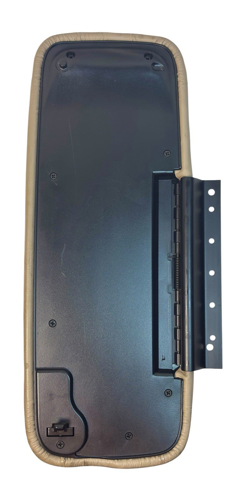 OEM 1998-2002 Lincoln Continental Beige Leather Console Lid / Armrest