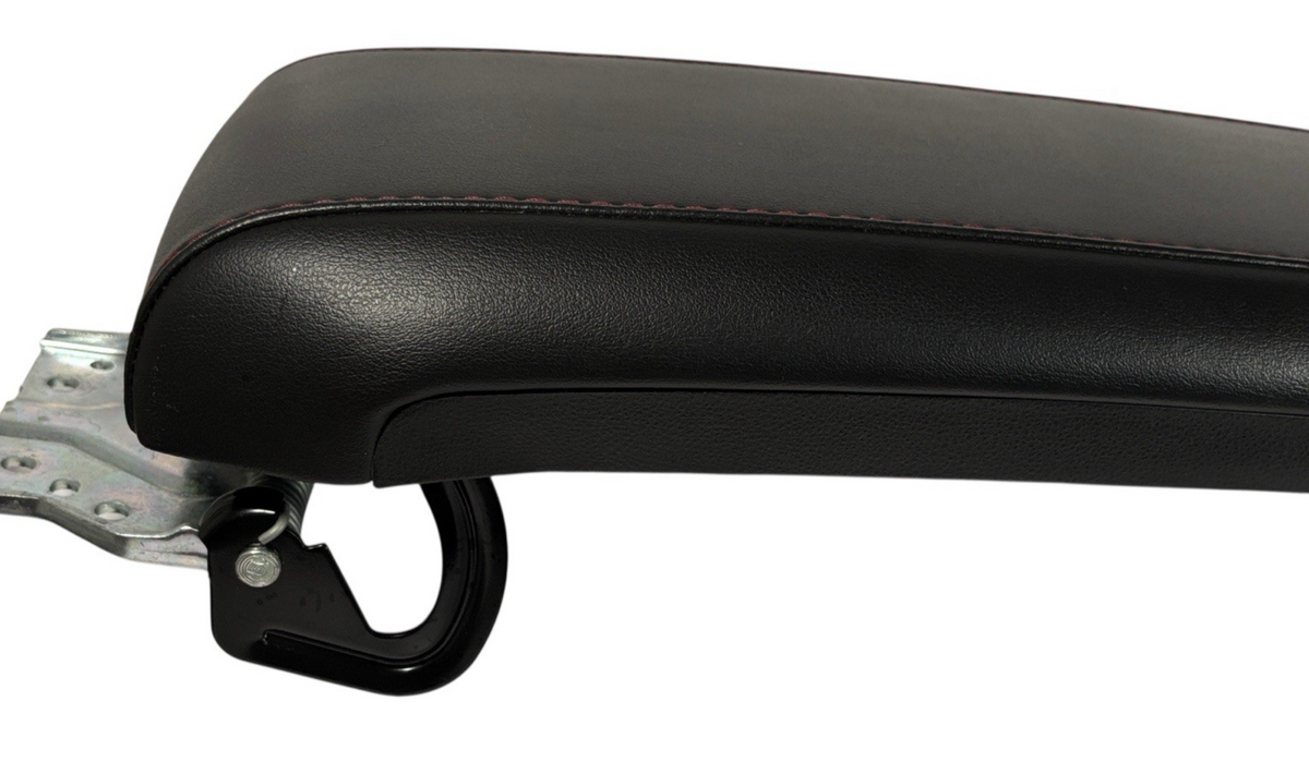 Chevrolet Equinox Terrain Center Console Lid/Armrest Black w/ Red Stitching for 2010-2017 GMC — photo 13