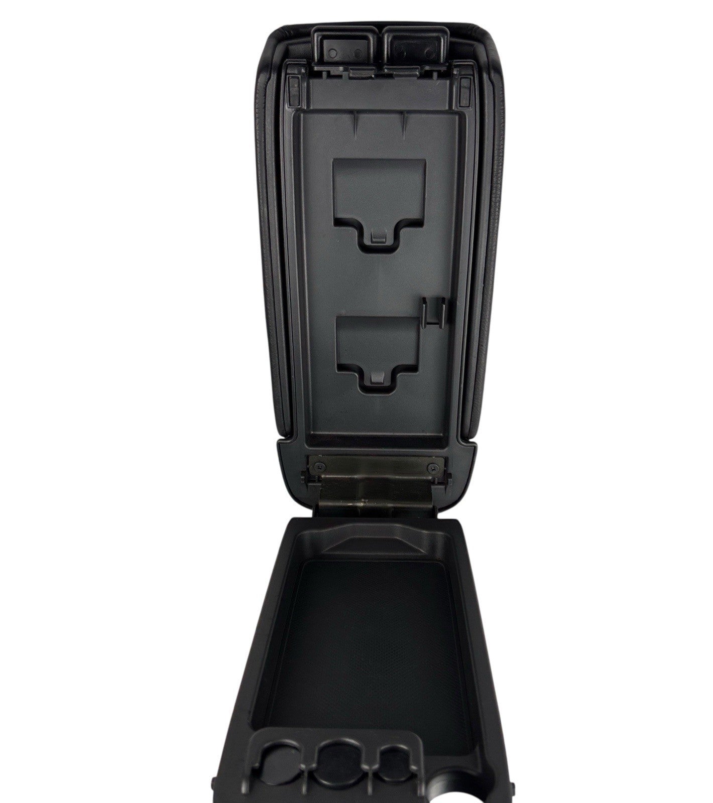 OEM 2003–2007 Honda Accord Center Console Armrest Lid Black Leather — OEM